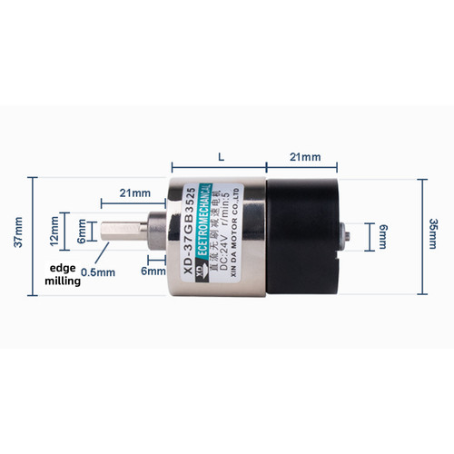 Mini motoriduttore 12v 24v - mini, 12v/24v